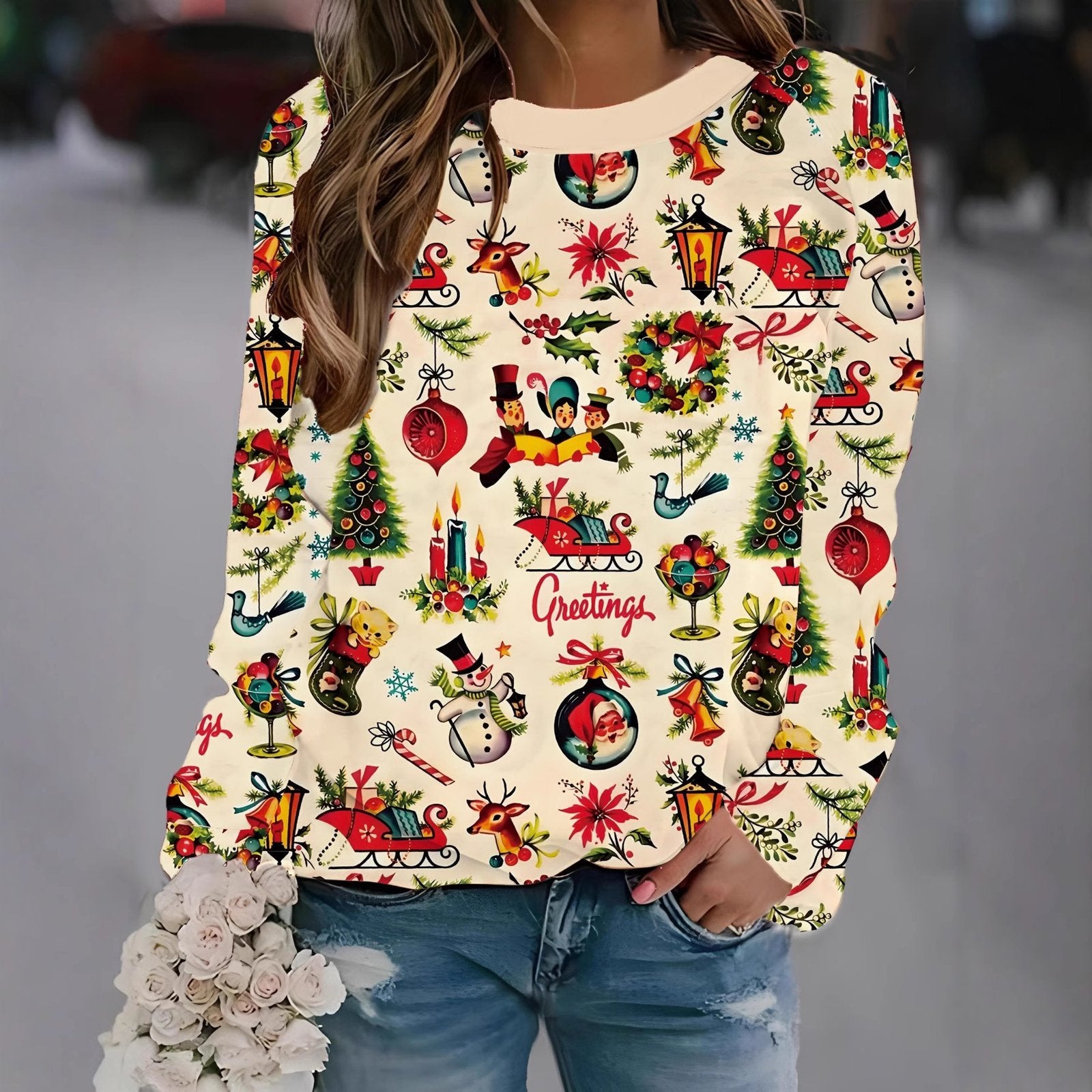 Cozy Christmas Sweater for Women