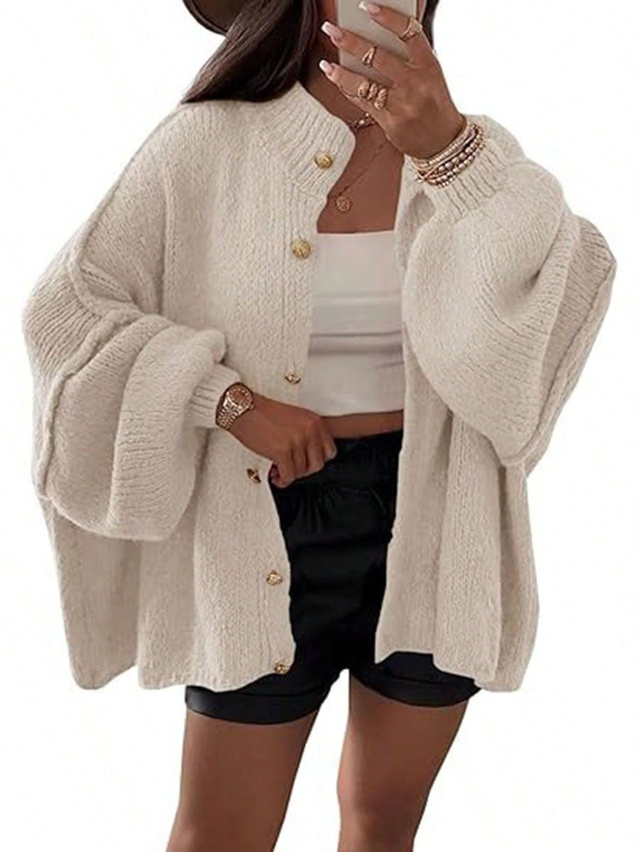 Autumn and Winter College Style Lazy Knitted Women's