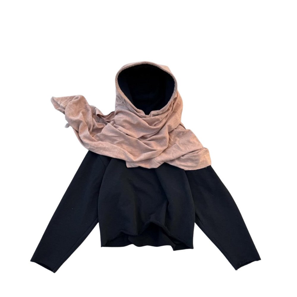 Unisex Casual Hoodie Solid Color Sweatshirt