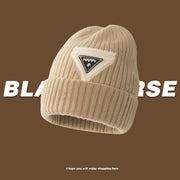 Warm Thickened Rabbit Fur Knitted Hat for Women