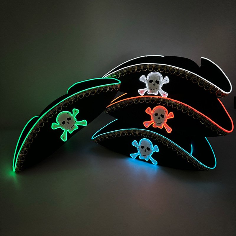 Glowing Western Cowboy Hat for Parties & Events