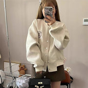 Chic Geometric Casual Short Jacket