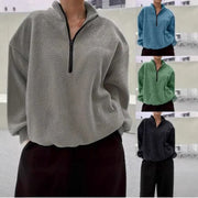 Cozy Solid Color Sweater for Women