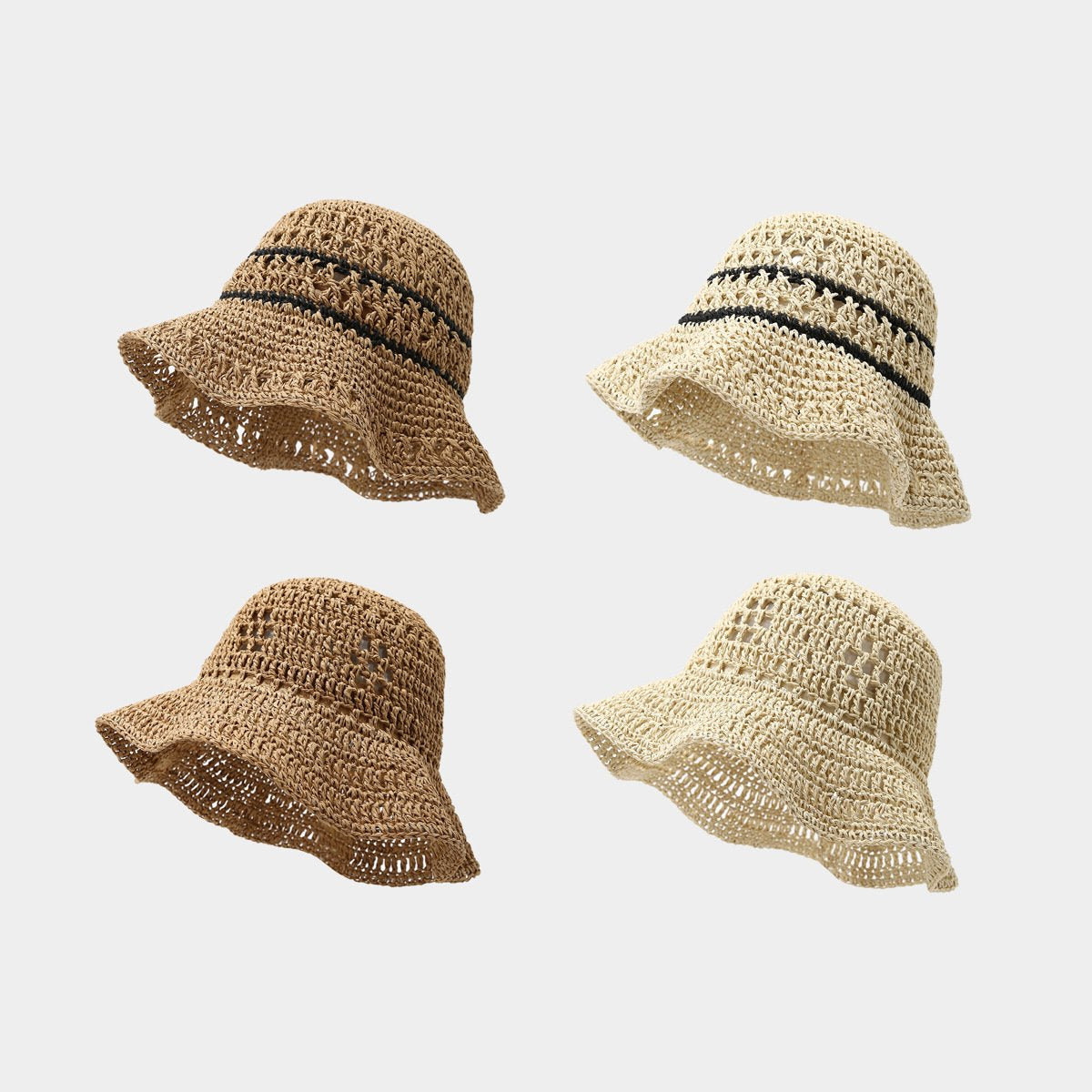 Breathable Seaside Bucket Hat for Women
