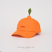 Vibrant Orange Baseball Cap for Women