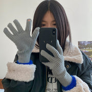 Warm Finger Gloves for Women, Touchscreen Compatible