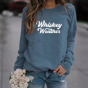 Casual Loose-Fit Long Sleeve Sweater for Women
