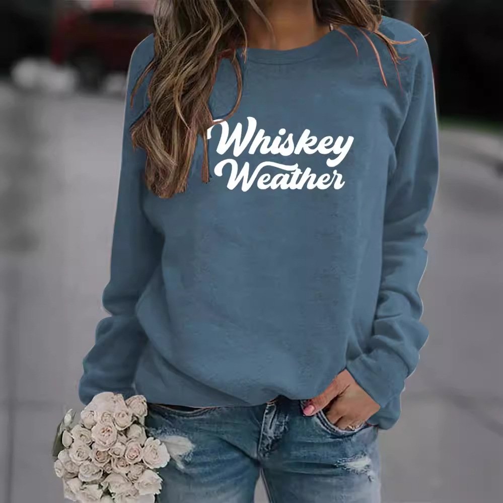 Casual Loose-Fit Long Sleeve Sweater for Women