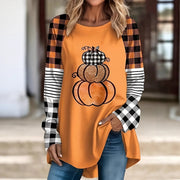 Women's Hip Hop Long Sleeve Camo Graphic Streetwear Tee