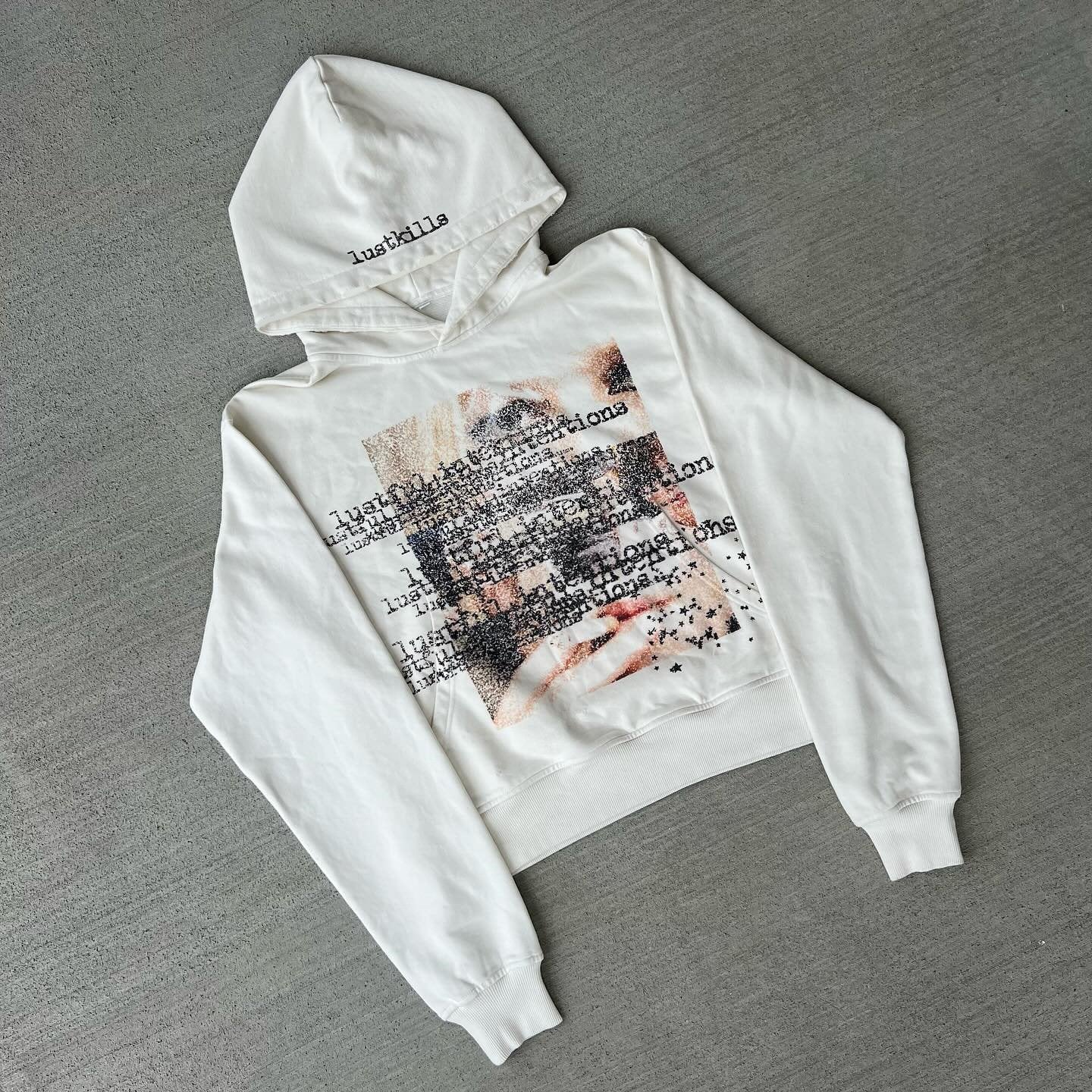 Personalized Dark Printed Women's Hoodie