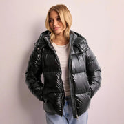 Casual Sports Hooded Cotton Jacket for Women