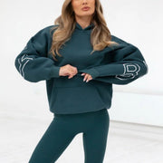 Cozy Loose-Fit Hooded Pullover