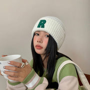 Winter Acrylic Woolen Cap with Big Letters