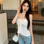 Sexy Off-the-Shoulder Halter Top for Women