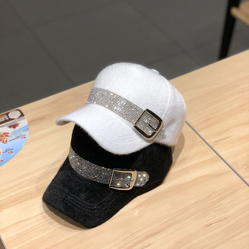 Winter Peaked Cap for Women