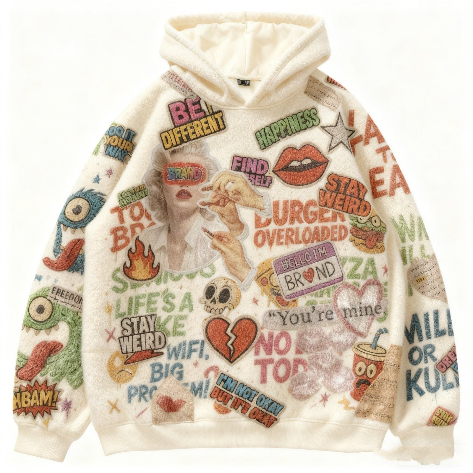 Cozy Casual Printed Sweater for Women
