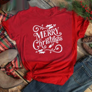 Women's Casual Christmas T-shirt