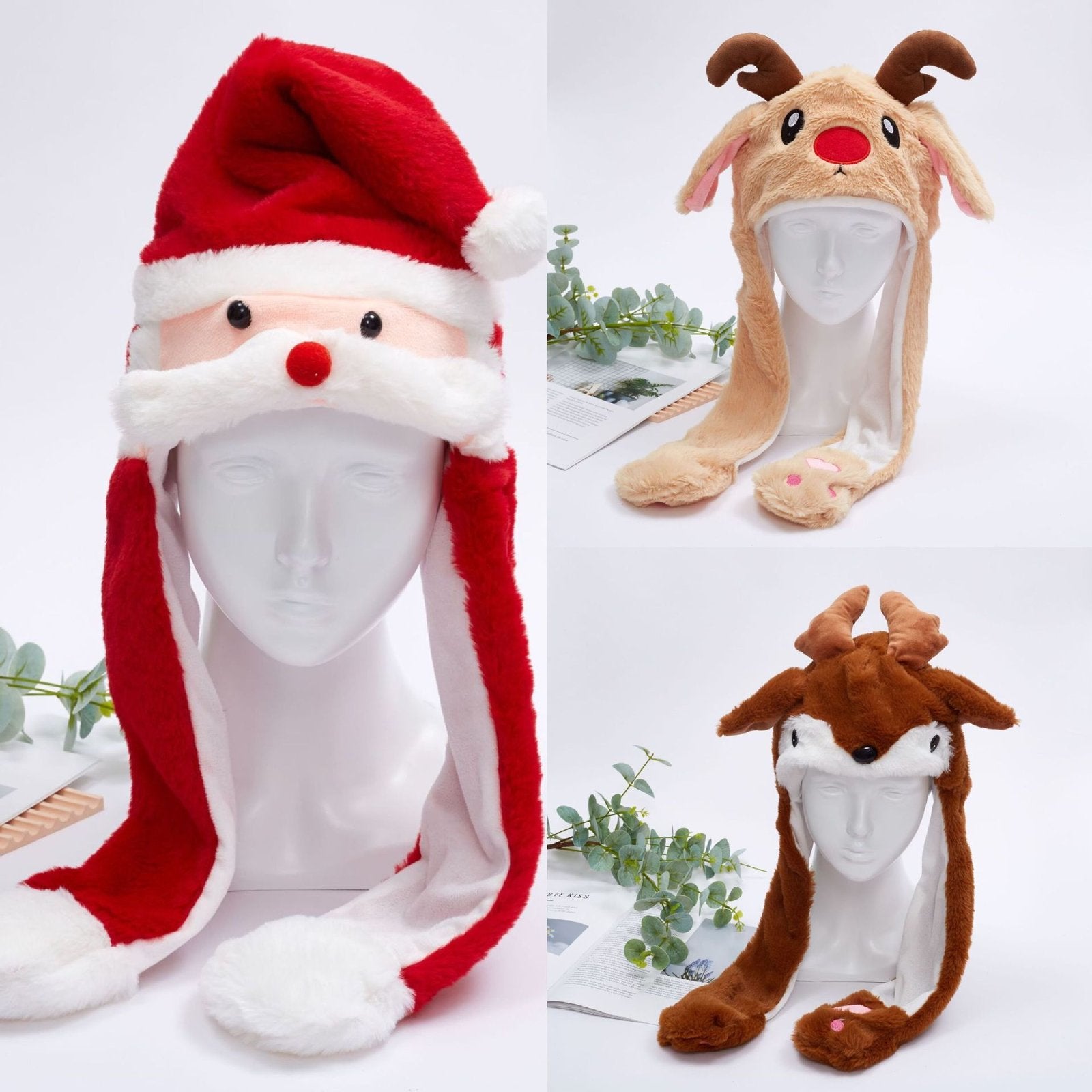 Christmas Hat Cute Elk Kids' Funny Headwear