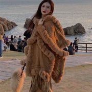 Stay Cozy Fleece Lined Shawl