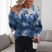 Cozy Round Neck Pullover Sweater for Women