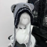 Cute Bear Wool Hats for Women