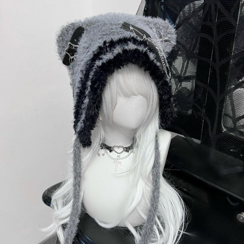 Cute Bear Wool Hats for Women