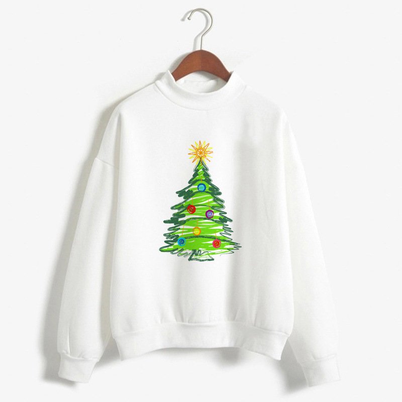 Cozy Christmas Turtleneck Sweater for Women