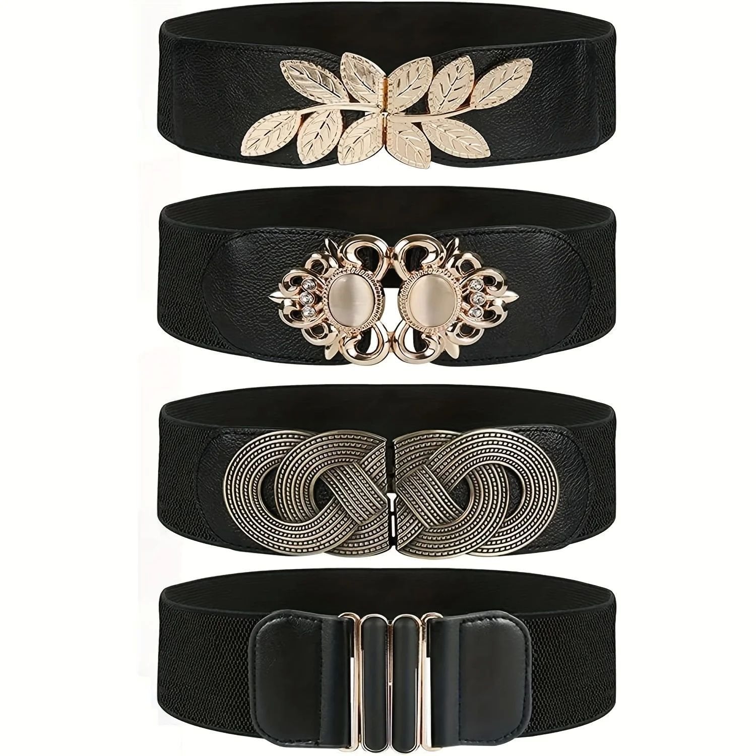 Timeless Retro Buckle Belt for Women