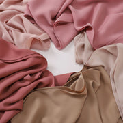 Black and Colorful Mid-Length Scarves for Women