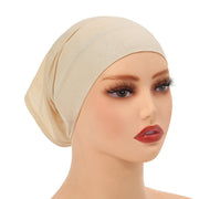 Soft Wide-brimmed Cotton Cap for Women