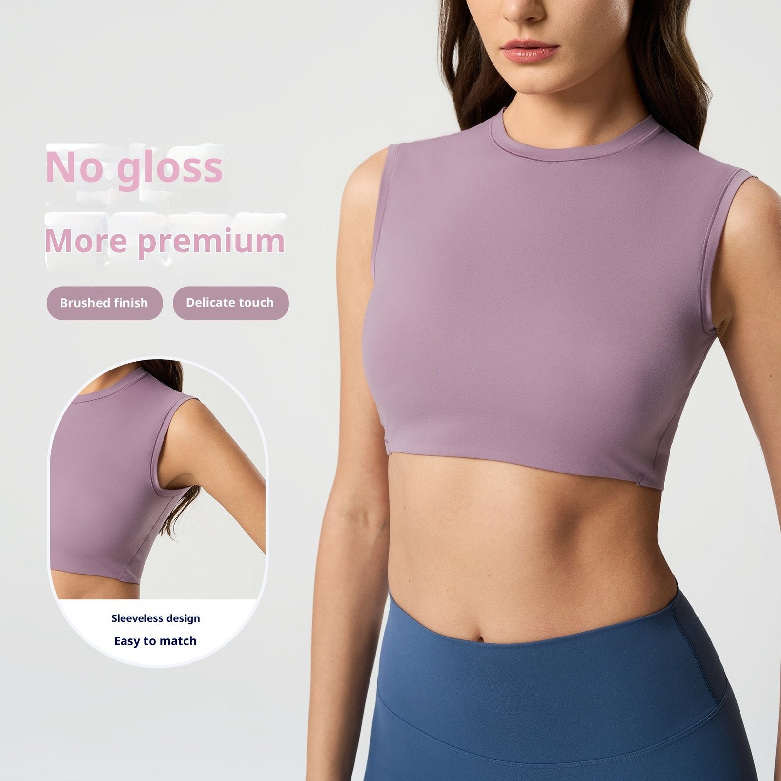 Sexy Women's Sports Top - Breathable, Sleeveless Design