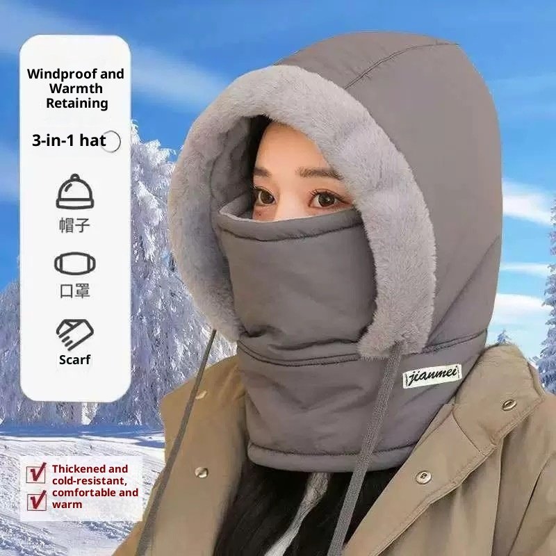 Cold-Proof Ushanka Cap for Women - Windproof & Warm