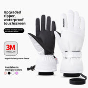 Waterproof Touch Screen Ski Gloves for Men and Women