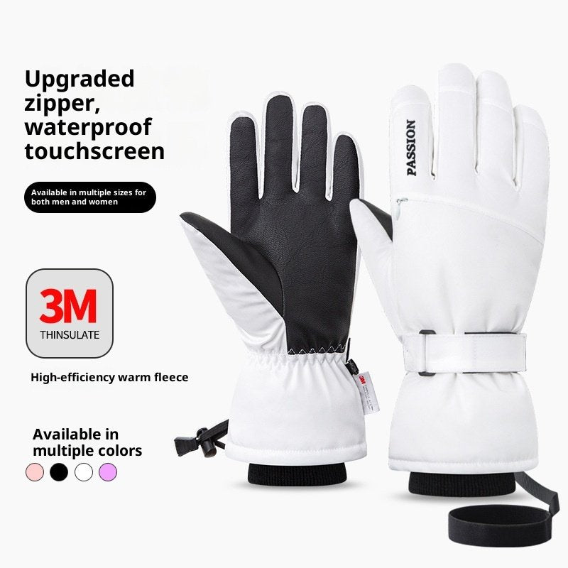 Waterproof Touch Screen Ski Gloves for Men and Women