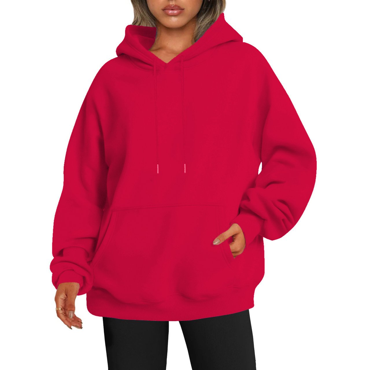Casual Drop-shoulder Hoodie for Men & Women