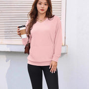 Women's Plus Size Long Sleeve Casual Loose Pullover