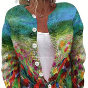 Custom Photo Print Long-Sleeve Women's Top