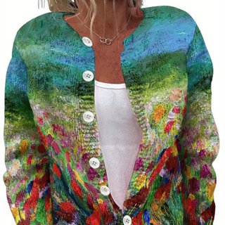 Custom Photo Print Long-Sleeve Women's Top
