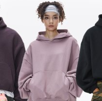 Winter Velvet Cropped Hoodie