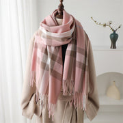 Warm Plaid Scarf