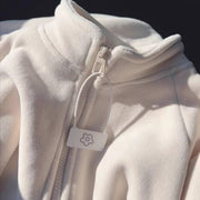 Cozy Beige Long Sleeve Sweater for Women