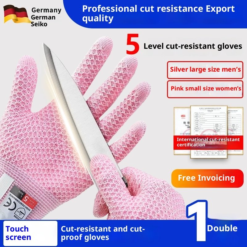 Protective Cut-Resistant Gloves for Women