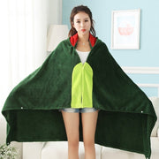 Cozy Green Shawl Blanket for Hot Summer Nights