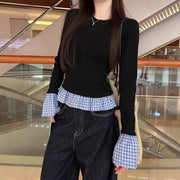 Women's Slim-Fit Thermal Long Sleeve Top