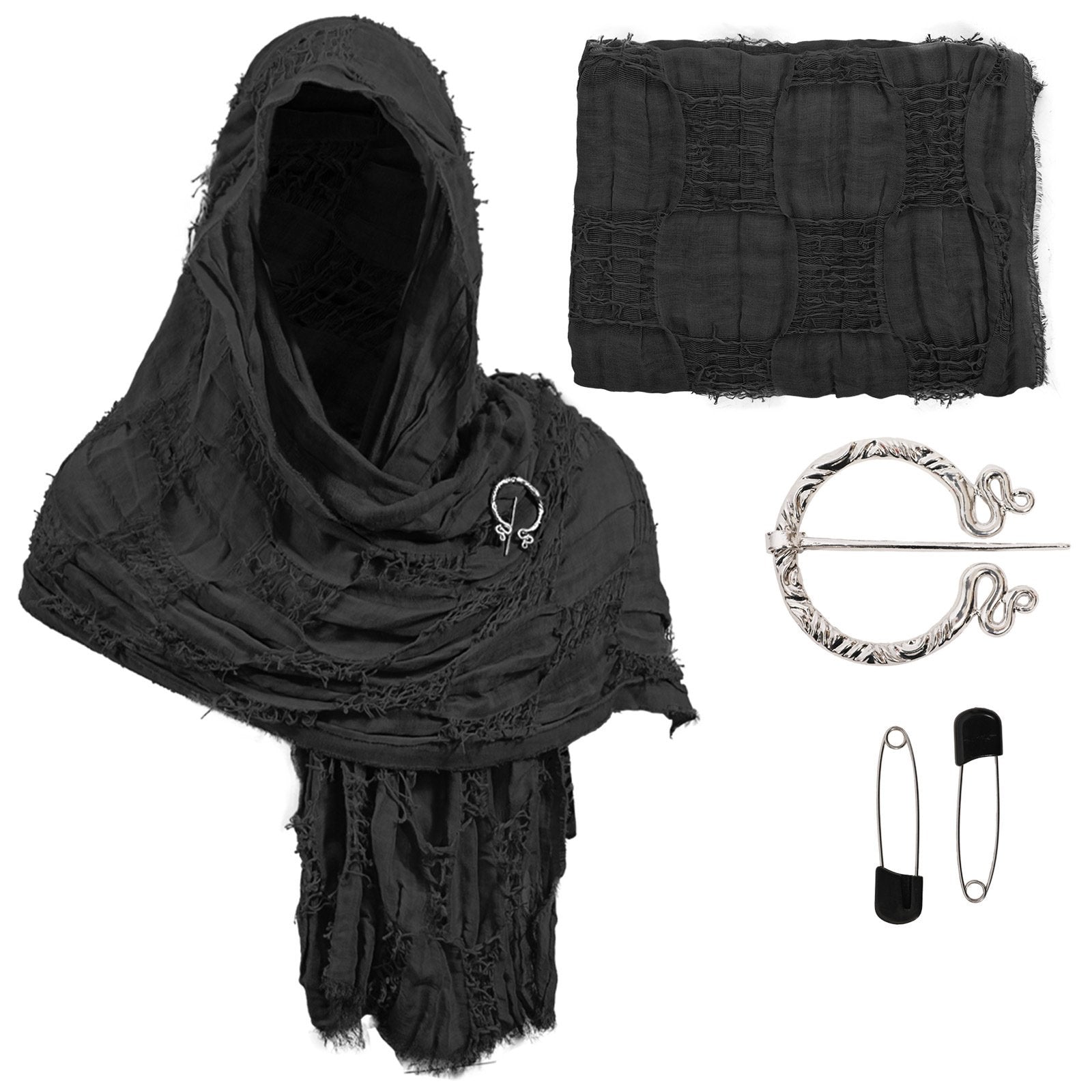 Stay Warm in Style with Vintage-Style Cotton Linen Shawl