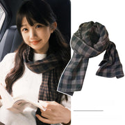 Warm Plaid Scarf