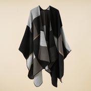 Cozy Plaid Oversized Scarf for Women