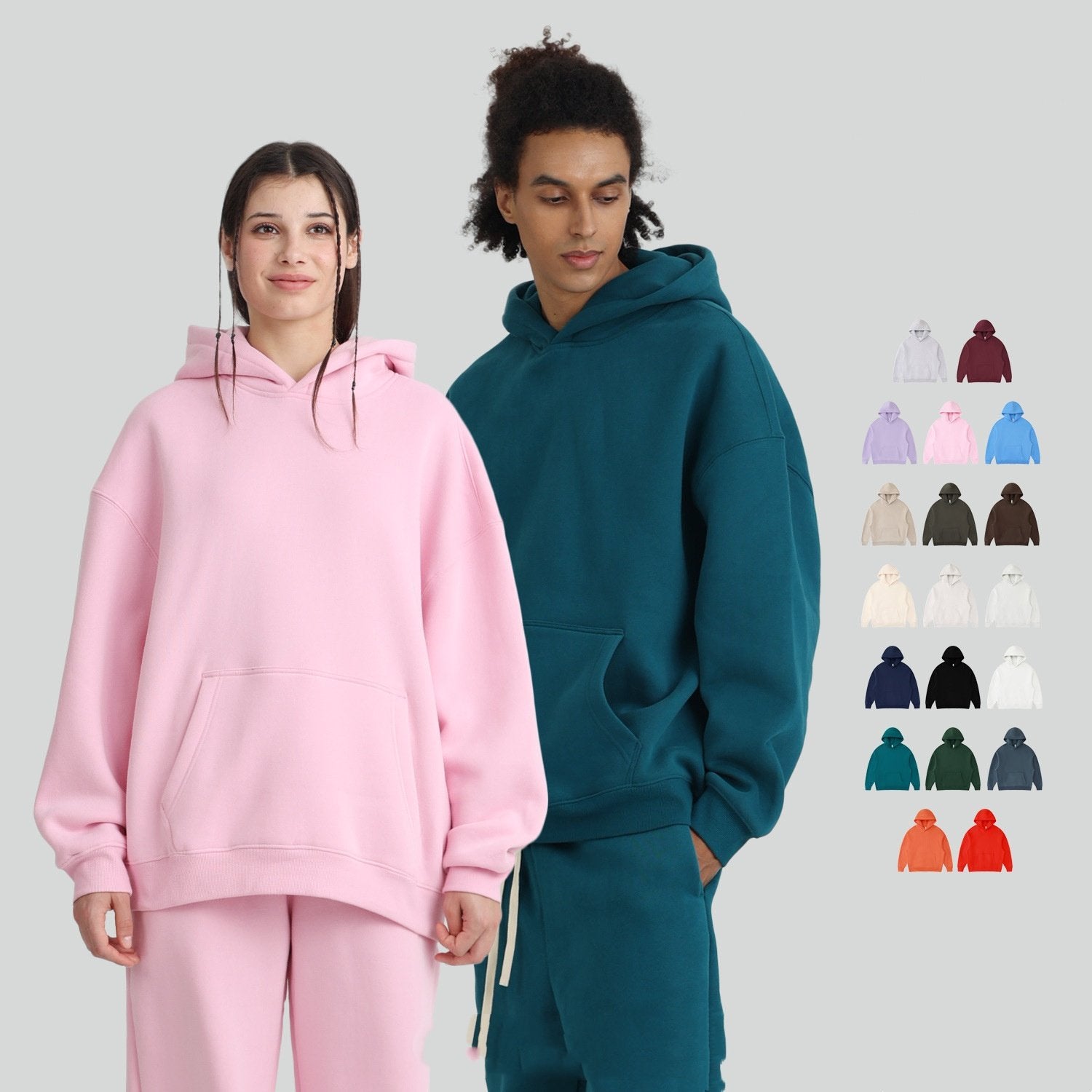 Cozy Plus Size Velvet Hoodie for Women