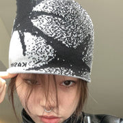 Warm Women's Acrylic Beanie Hats for Autumn Winter