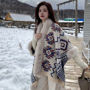 Warm Ethnic Shawl